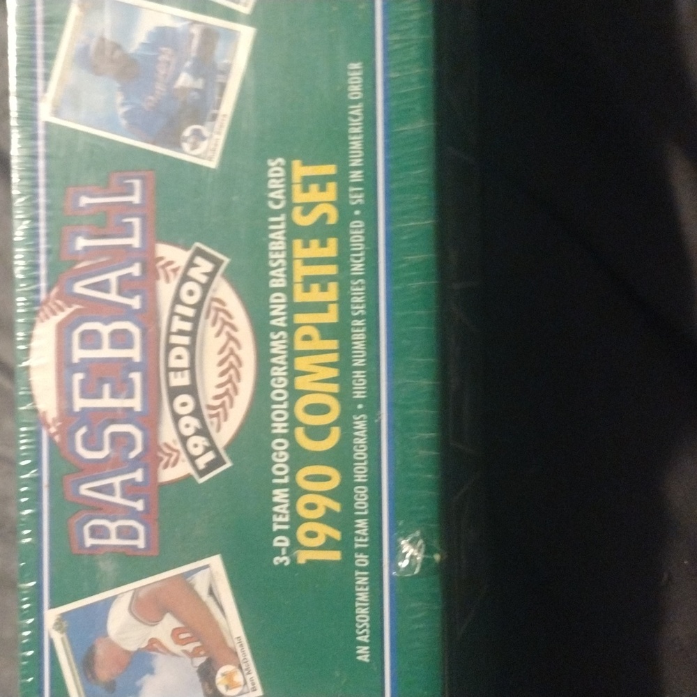 Unopened 1990 complete upper deck